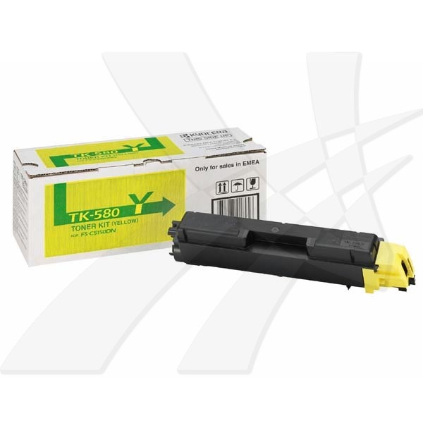 Toner Kyocera TK-580Y 1T02KTANL0 žlutý