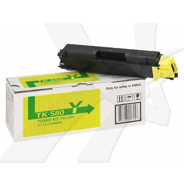 Toner Kyocera TK-580Y 1T02KTANL0 žlutý