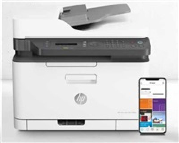 HP Color Laser 179FNW (A4,18/4 ppm, USB 2.0, Ethernet, Wi-Fi, Print/Scan/Copy/Fax) - lehce poškozený obal