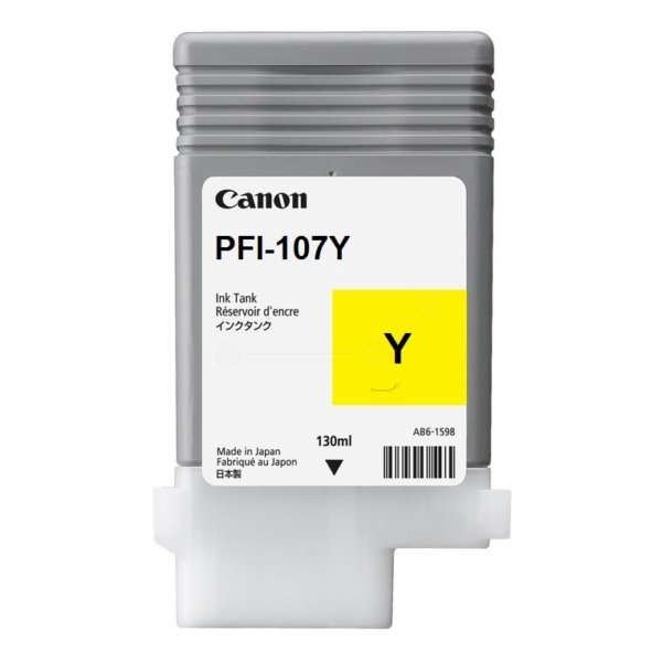 Náplň CANON PFI-107, 6708B001 žlutá (130 ml)