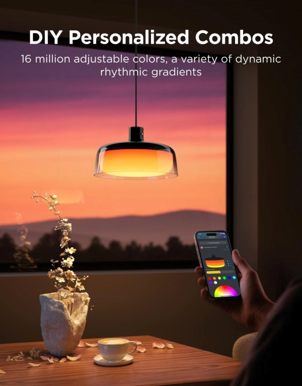 Govee Pendant Light RGBICWW závěsná lampa Matter
