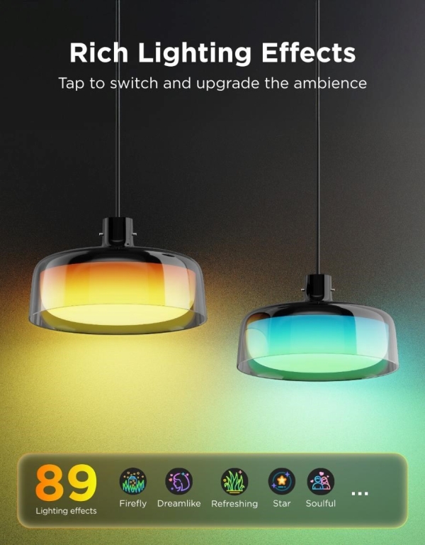 Govee Pendant Light RGBICWW závěsná lampa Matter