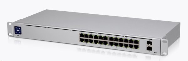 UBNT UniFi Switch USW-24 Gen2 [24xGigabit, 2xSFP, 52Gbps, fanless]