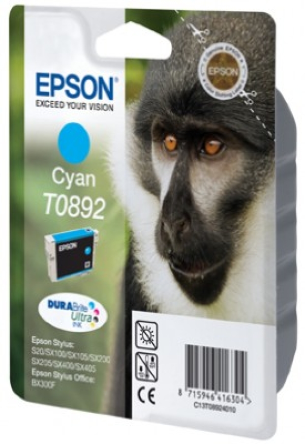 Náplň Epson C13T08924011 azurová