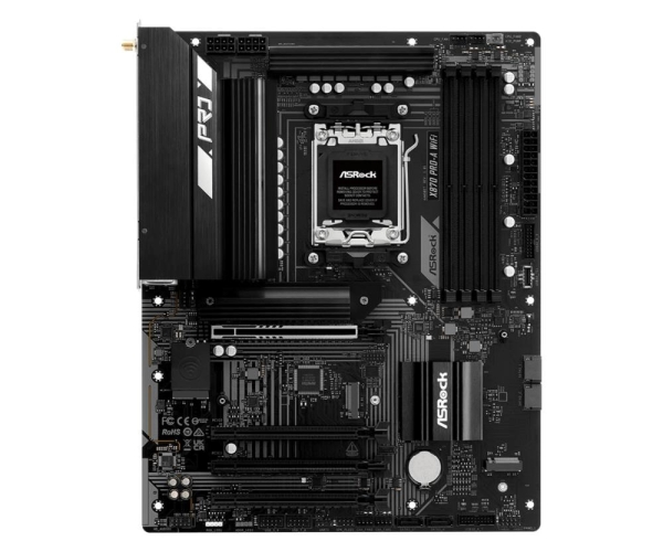 ASROCK X870 PRO-A WIFI (AM5, amd X870, 4xDDR5 8000MHz, WIFI, ATX, USB4)