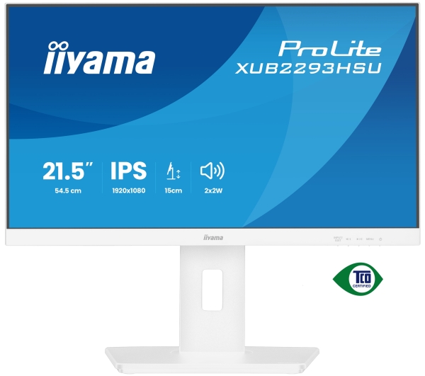 iiyama ProLite/XUB2293HSU-W7/21,5''/IPS/FHD/100Hz/1ms/Bílá/3R