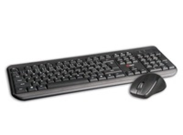 Klávesnice C-TECH WLKMC-01 USB combo set s myší