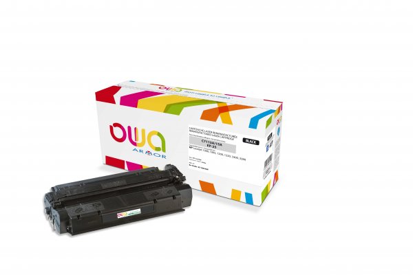 OWA Armor toner pro HP Laserjet 1200, 1220, 1000w, 1005w, 3300, 3380, 2500 Stran, C7115A, černá/black