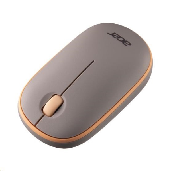 ACERAcer Wireless Bubble Mouse Beige - RF2.4G, 1600 dpi, 102x60x32 mm, 60g bez AA baterie, retail pack