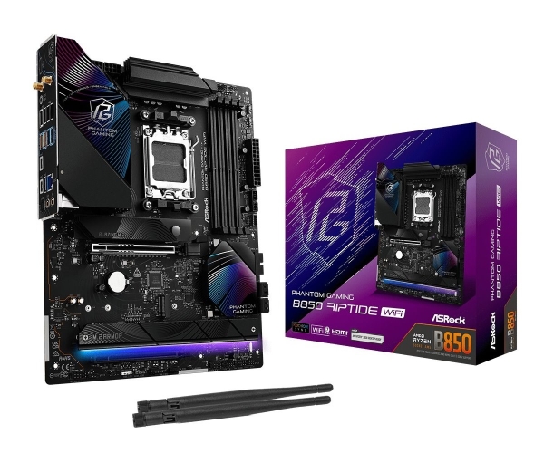 MB Asrock B850 RIPTIDE WIFI /AM5/4xDDR5/M.2/W7+BT5.4/HDMI/ATX