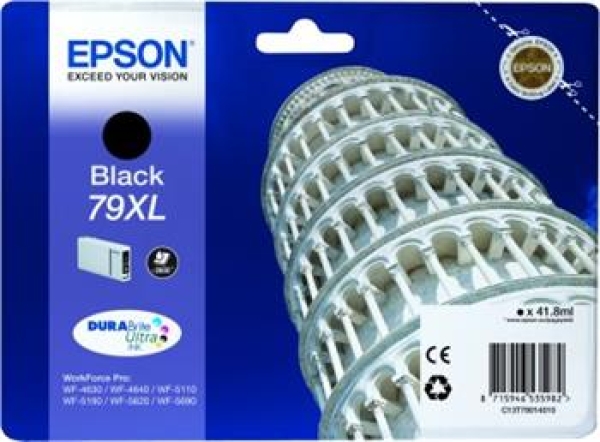 Náplň Epson 79XL, C13T79014010 černá