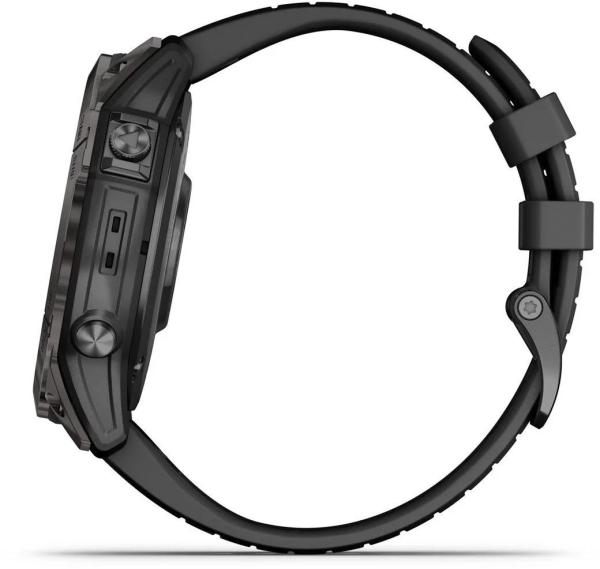 Garmin Fenix 7X PRO Sapphire Solar Carbon Gray DLC Titanium / Black Band, EU