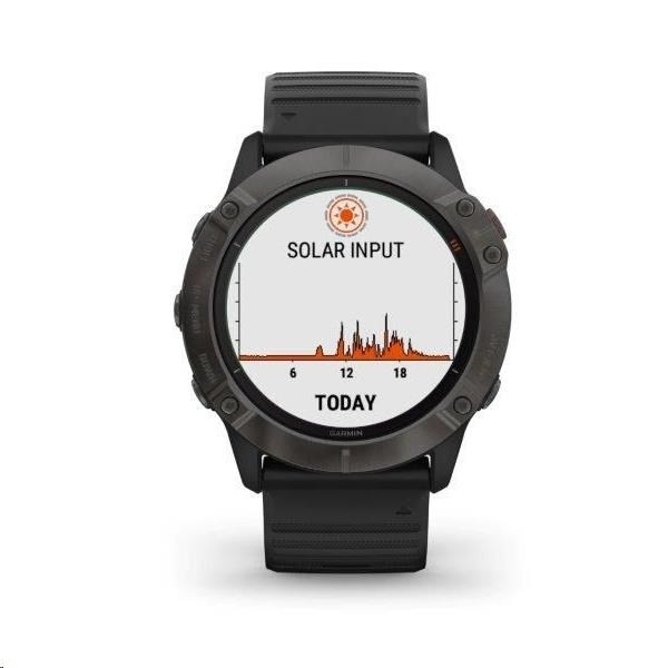Garmin Fenix 7X PRO Sapphire Solar Carbon Gray DLC Titanium / Black Band, EU