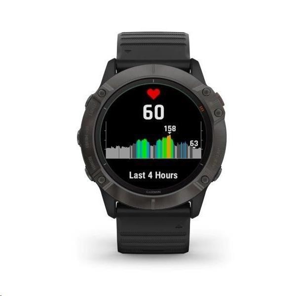 Garmin Fenix 7X PRO Sapphire Solar Carbon Gray DLC Titanium / Black Band, EU