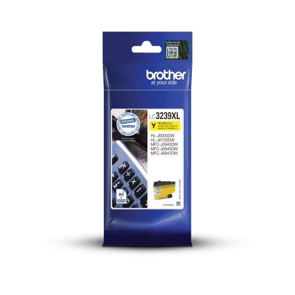 Náplň Brother LC-3239XLY žlutá