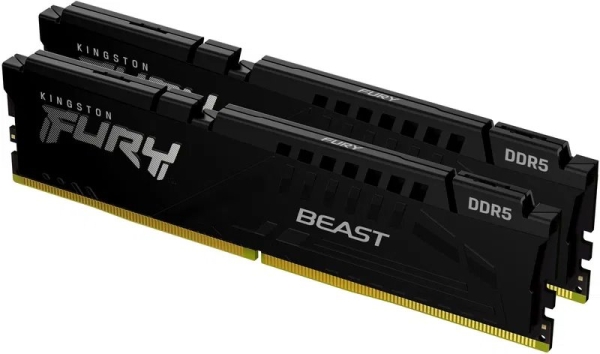 Kingston FURY Beast EXPO/DDR5/128GB/5600MHz/CL36/2x64GB/Black