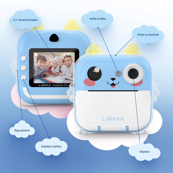 LAMAX InstaKid2 Plus - blue