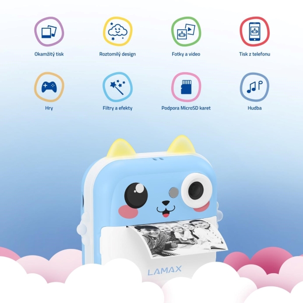 LAMAX InstaKid2 Plus - blue