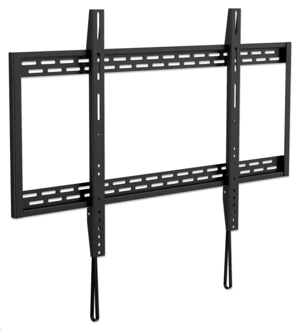 MANHATTAN nástěnný držák TV (60" to 100"), Heavy-Duty Low-Profile Large-Screen TV Wall Mount, pevný, tenký design, černá