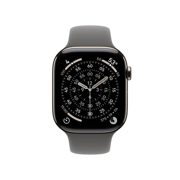 Apple Watch S11 Cell/42/Sport Band/Stone Grey