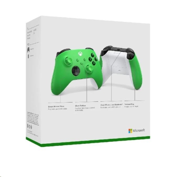 XSX - Bezdrátový ovladač Xbox Series, zelený