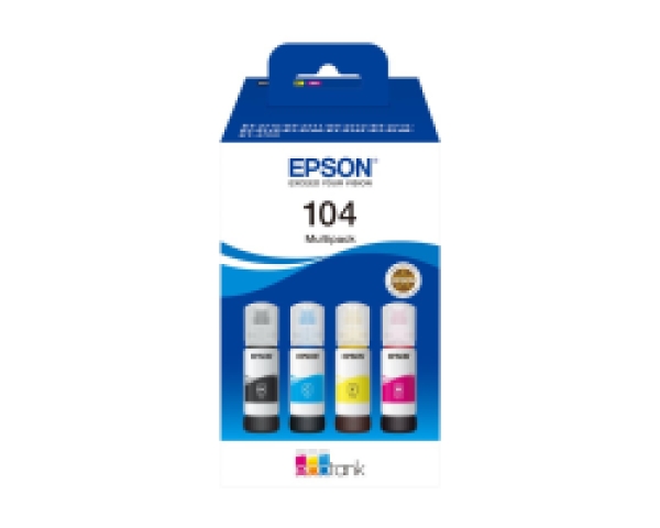 Náplň Epson 104, C13T00P640 CMYK multipack