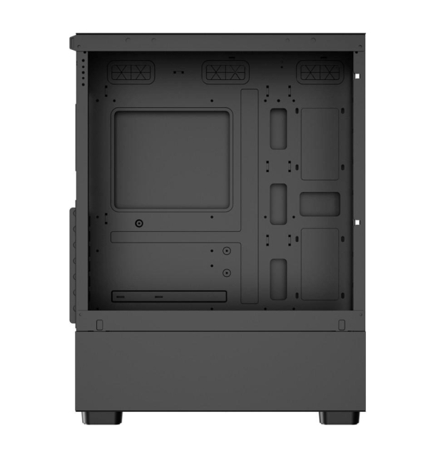 1stCOOL skříň G6 Noble, Mid Tower, ATX, AU, Průhledná Bočnice, 4x 120mm ARGB Fan, Černá