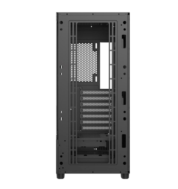 1stCOOL skříň G6 Noble, Mid Tower, ATX, AU, Průhledná Bočnice, 4x 120mm ARGB Fan, Černá