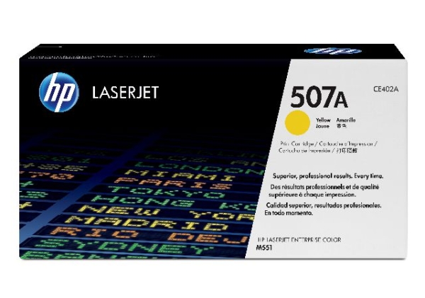 Toner HP č.507A CE402A žlutý