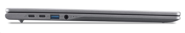 ACER Chromebook Plus 516 (CB516-1HT-38ND),Core 3 100U,16"WUXGA,8GB,256GB SSD,Intel,Chrome OS,Gray