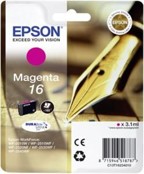Náplň Epson 16, C13T16234012 purpurová 