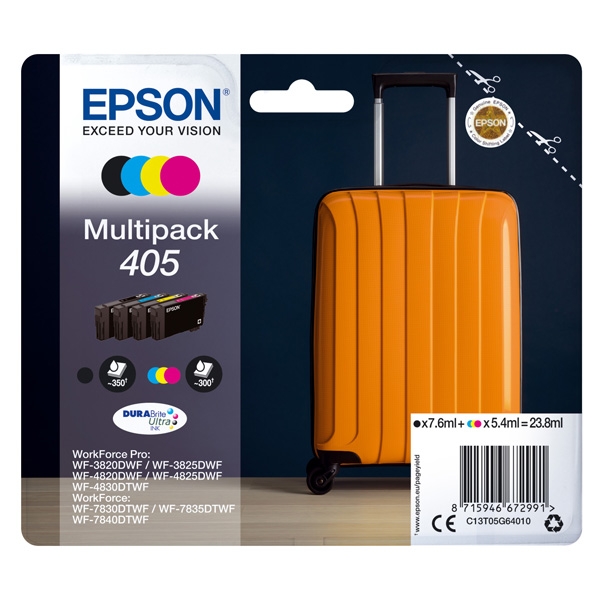 Náplň Epson 405, C13T05G64010 CMYK multipack