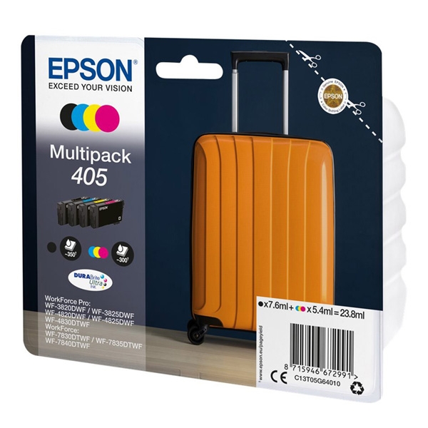 Náplň Epson 405, C13T05G64010 CMYK multipack