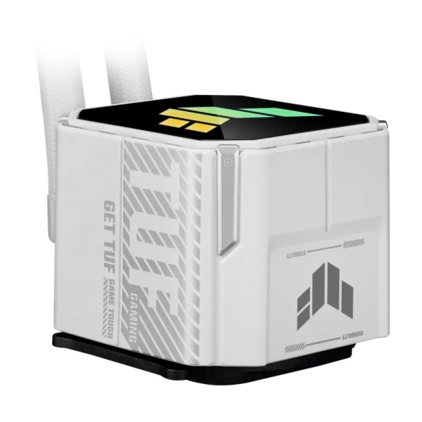 ASUS vodní chladič CPU AIO TUF GAMING LC III 360 ARGB White, 3x120mm, LGA1851, AM5