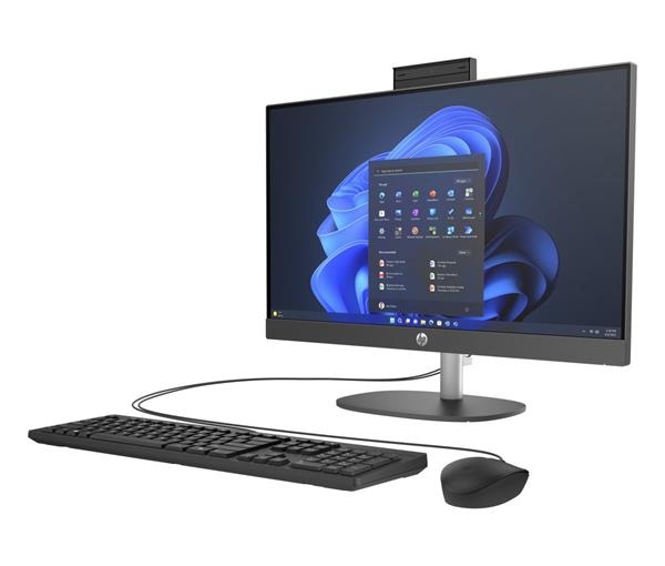 HP ProOne 240 G10 AiO 23.8 NT,i3-N300, RAM 1x8 GB, SSD 512 GB M.2 NVMe, grafika Intel HD, OS Win11P64, WiFi 6 + BT, usb 