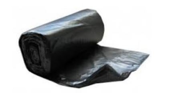 Sáček 500x600, 10mi, černý, HDPE EXTRA