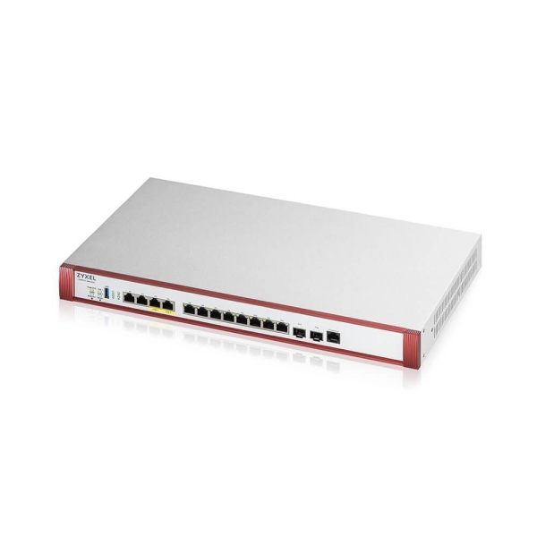 Zyxel USG FLEX 700H Series, 2*2.5G, 2*10G (PoE+) & 8 Gigabit user-definable ports,2*SFP+, 1*USB  with 1 YR Gold Security