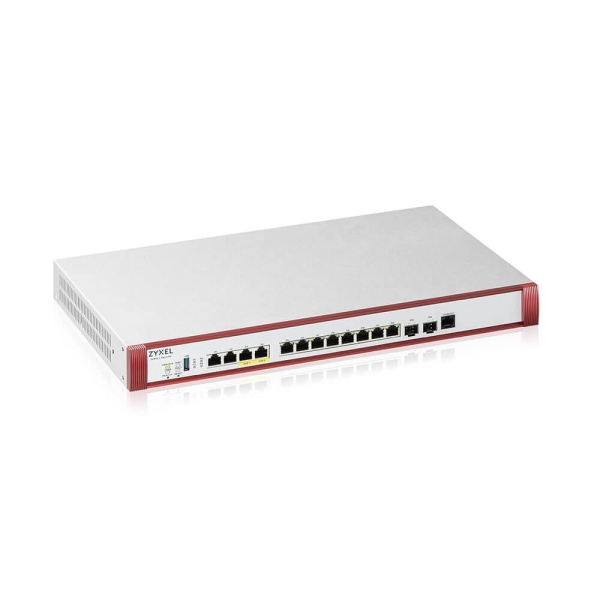 Zyxel USG FLEX 700H Series, 2*2.5G, 2*10G (PoE+) & 8 Gigabit user-definable ports,2*SFP+, 1*USB  with 1 YR Gold Security