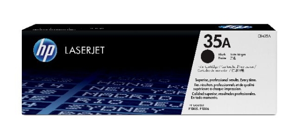 HP 35A (CB435A), černý originální toner do tiskárny HP