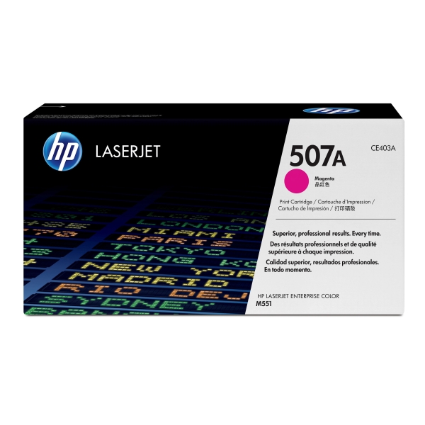 Toner HP č.507A CE403A purpurový