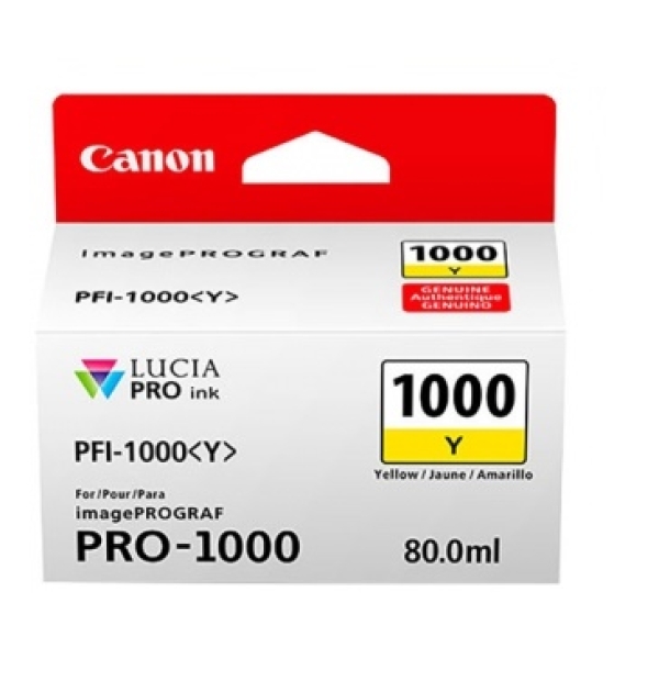 Náplň Canon PFI-1000Y žlutá