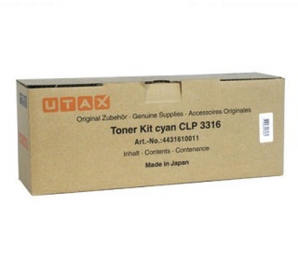Toner Utax 4431610011 azurový