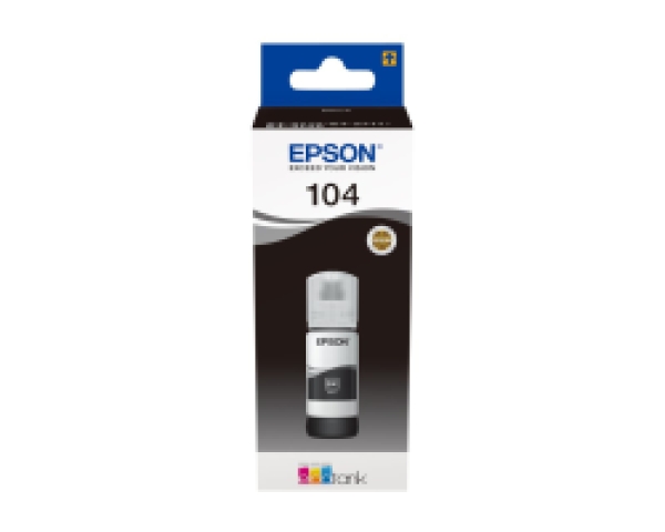 Náplň Epson 104, C13T00P140 černá 