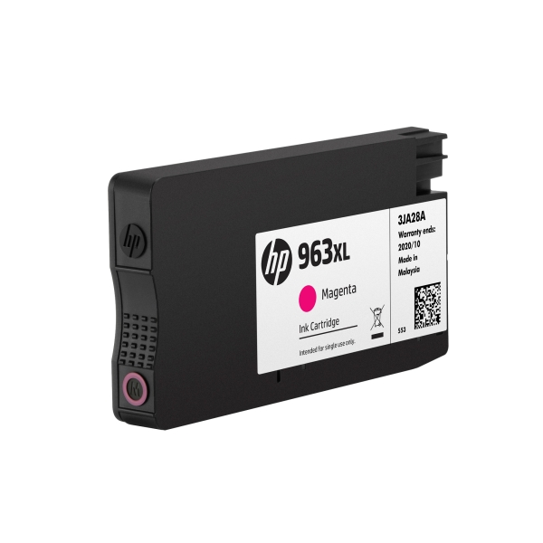 HP 963XL (3JA28AE), purpurová originální náplň do tiskárny HP