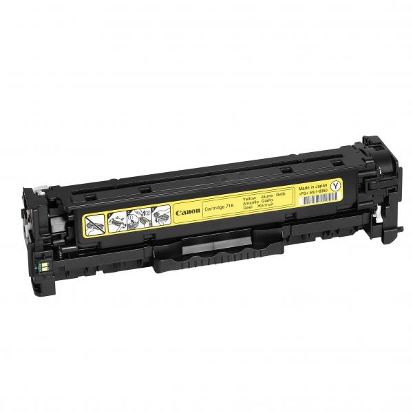 Toner CANON CRG-718 žlutý (2 900 stran)