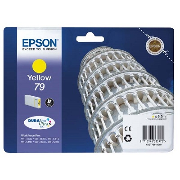 Náplň Epson 79XL, C13T79044010 žlutá