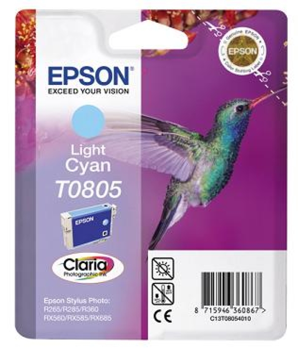 Náplň Epson C13T08054011 světle azurová