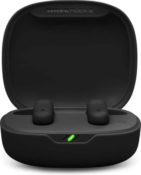 JBL Headphones In-Ear Wave Flex 2 black