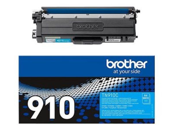 Toner Brother TN-910C azurový