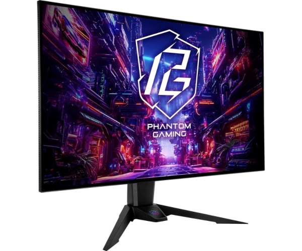 ASROCK LCD - 32" Gaming monitor PGO32UFS, OLED, 3840 x 2160 UHD, 240Hz, 1.5M:1, 275cd/m2, 0.03ms, 2xHDMI, 2xDP